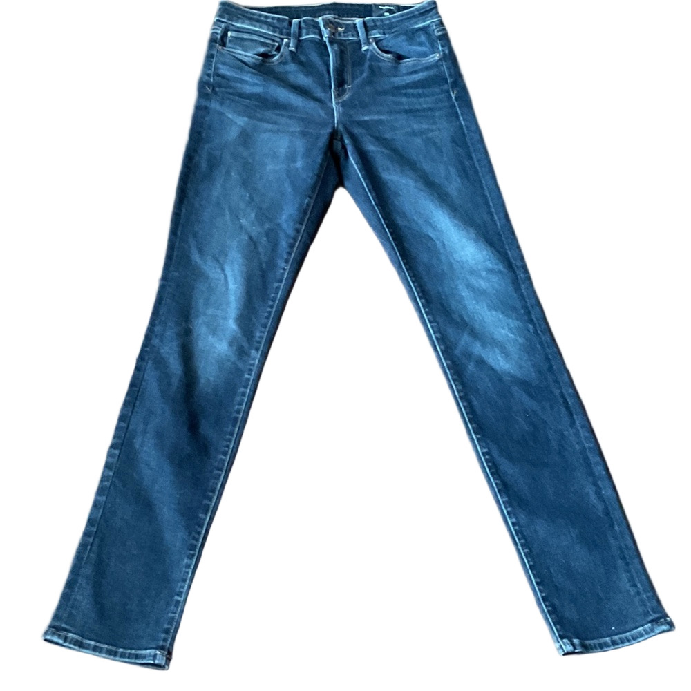 Vince Dark Blue Straight Leg Jeans
